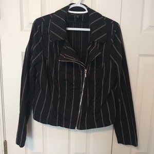 White House Black Market Moto Jacket Blazer